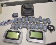 1 x H-ITT Student Response Clicker System with 19 x TX3100 RF Response Pads, Carry Case