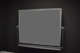 1 x Large Freestanding Whiteboard on Castors