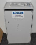 1 x Paper Shredding Cabinet