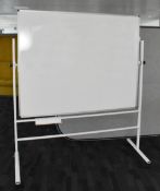 1 x Whiteboard on Castors