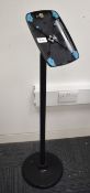 1 x Floor Mounted Strand for Tablets