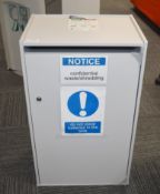 1 x Paper Shredding Cabinet