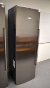 1 x Siemens KS38RX96GB Upright Single Door Refrigerator with a Stainless Steel Finish