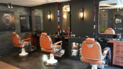 Old School Award-Winning Barber Shop Located in London W1T - Barber Chairs, Barber Wall Stations, Fixtures, Reception Counter & More!