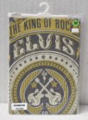 1 x ELVIS PRESLEY Official Signature Product Merchandise 60 YEARS OF THE KING OF ROCK N' ROLL Logo
