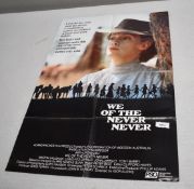 1 x Original VINTAGE MOVIE POSTER From the Film WE OF THE NEVER NEVER - Size: 101 x 68 cms