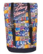 1 x Rolling Stones Vintage Style HeritageBackpack Bag By Rocksax - Officially Licensed Merchandise -