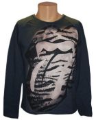 1 x Bootleg Buddhist Punk Long Sleeve Jumper - House of the Gods Rolling Stones - Size: Large