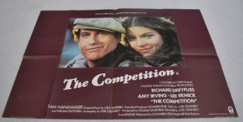 1 x Original VINTAGE MOVIE POSTER From the Film THE COMPETITION - Size: 68 x 99 cms