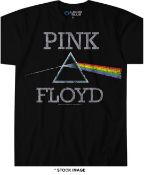 1 x PINK FLOYD Official Merchandise Dark Side of the Moon Short Sleeve Athletic Men's T-Shirt