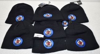 7 x The Who Unisex Beanie Hats - Officially Licensed Merchandise - New With Tags - RRP £126