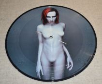 1 x MARILYN MANSON THE DOPE SHOW 10 Inch Vinyl Record PICTURE DISC with Original Sleeve