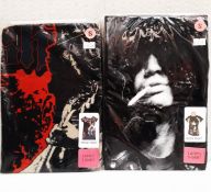 2 x SLASH Various Designs Short Sleeve Ladies T-Shirts - Size: Small -