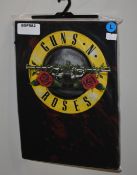 1 x Guns N Roses Mens T-Shirt - New in Sealed Pack - Size: Large - Officially Licensed Merchandise -