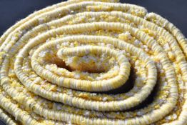 1 x ESPRIT 'Homie' Tufted Carpet Rug in Yellow & White (ESP-3825-06) - Dimensions: 200 x 300cm
