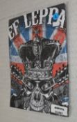 1 x Rock n Roll Themed DEF LEPPARD Men's T-Shirt - Size: Large - New & Sealed