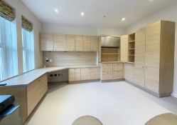 1 x Modern Fitted Home Office Produced By Johnson & Johnson Furniture of Cheshire - CL1005