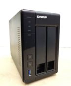 1 x QNAP Two Bay NAS Desktop Unit - Model TS-251+ - Features a Quad Core 2ghz Celeron Processor