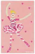 1 x HARLEQUIN 'Polly Pirouette' Luxurious Hand-tufted Carpet Rug in Pink - Original RRP £655.00
