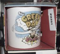 1 x Rock n Roll Themed Band Drinking Mugs - GREEN DAY - New Boxed Stock