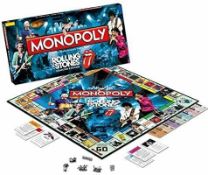 1 x Monopoly ROLLING STONES Board Game - New Sealed Stock