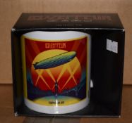 1 x Rock n Roll Themed Band Drinking Mugs - LED ZEPPELIN - New Boxed Stock - CL720