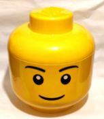 1 x Official LEGO Mini Figure Head Storage Container