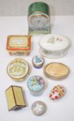 Job Lot of Vintage Collectables Including Pill Boxes - Ref: DRS123B - CL1003 - Location: