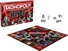 1 x Monopoly AC-DC Board Game - New Sealed Stock