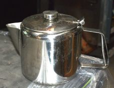 8 x Stainless Steel Tea Pots