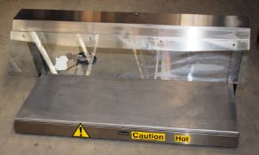 1 x Lincat LD3 Seal Electric Food Warmer with Gantry - 240v UK Plug - H56 x W113 x D54 cm - RRP £972
