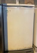 1 x Hotpoint MC05 Undercounter Refridgerator - Recently Removed From a Popular Coffee Shop Chain