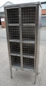 1 x Stainless Steel Security Storage Cage