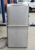 1 x Maidaid Commercial Pass Through Dishwasher - 230v - Model RV80BBUT