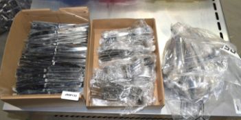 Approx 750 x Forks, Knives and Spoons / 250 x Stainless Steel Cutlery Sets