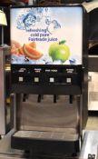 1 x Bunn Four Cold Beverage Flavoured Drinks System - Concentrate Drinks Dispenser with Mixing