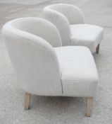 5 x Low-Profile Upholstered Restaurant Dining Chairs - Removed from a Tuscan-Themed Restaurant