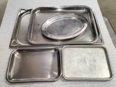 10 x Assorted Trays in Various Sizes