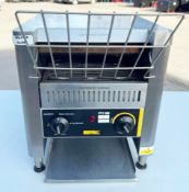 1 x BUFFALO GF269 Double Slice Conveyor Toaster - Toasts up to 400 Slices Per Hour - RRP £599
