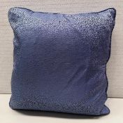 1 x Blue/Purple Cushion - 48X48cm - Ref: CNT750/B6-7 - CL845 - NO VAT ON THE HAMMER - Location: