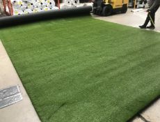 1 x PLAYRITE Nearly Grass 30 Pile Artificial Turf - 25X4M - 100sqm Total - RRP £2900 - Ref: NWF041