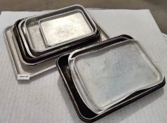 15 x Assorted Cooking Trays - Various Sizes