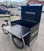 1 x Christiania Three Wheel Event Bike - Single Speed Bike Featuring a Secure Box with Gas Lift