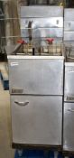 1 x Pitco 35C+ Single Tank 40cm Gas Fryer With Baskets