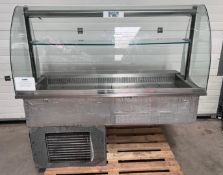 1 x Designline Drop In Refrigerated / Chilled Deli Display Servery - 153cm Width - RRP £1,700