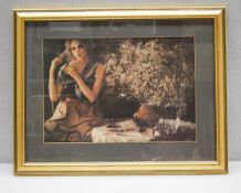 1 x Vintage Framed & Mounted Art Print - Ref: DRS139 - CL1003 - Location: Altrincham WA14