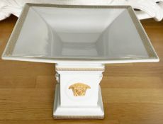 1 x VERSACE By ROSENTHAL 'Gorgona' German Mid 20th Century Porcelain Footed Hand-painted Candy