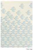 1 x SCION 'Pajaro Sky' Hand Tufted Pure New Wool Carpet Rug (23909) - Dimensions: 120 x 180cm -