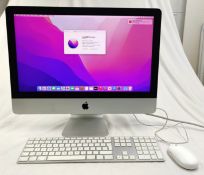 1 x Apple iMac 21.5 Inch Computer - Intel i5 2.8GHz CPU, 8GB Ram, Intel Iris Pro, 1TB Hard Drive