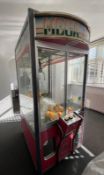 1 x Elaut 9301 Arcade Mega Crane Claw Grabber Machine - CL1008 - Location: Epsom KT18 In full work